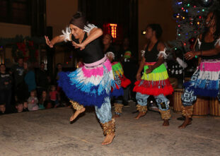 Dancers at Holiday Cultural Festival