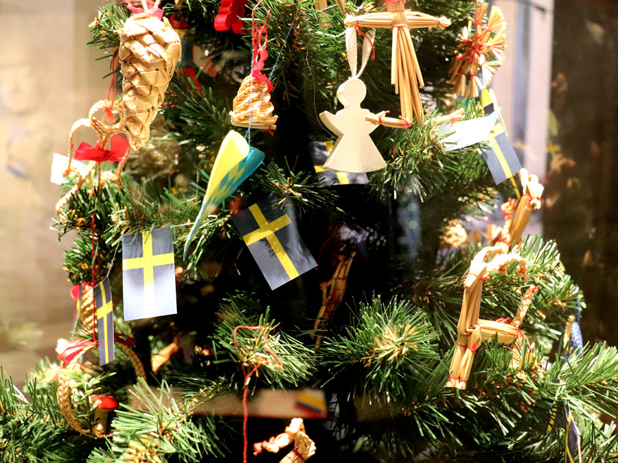 Holiday Cultural Tree Display