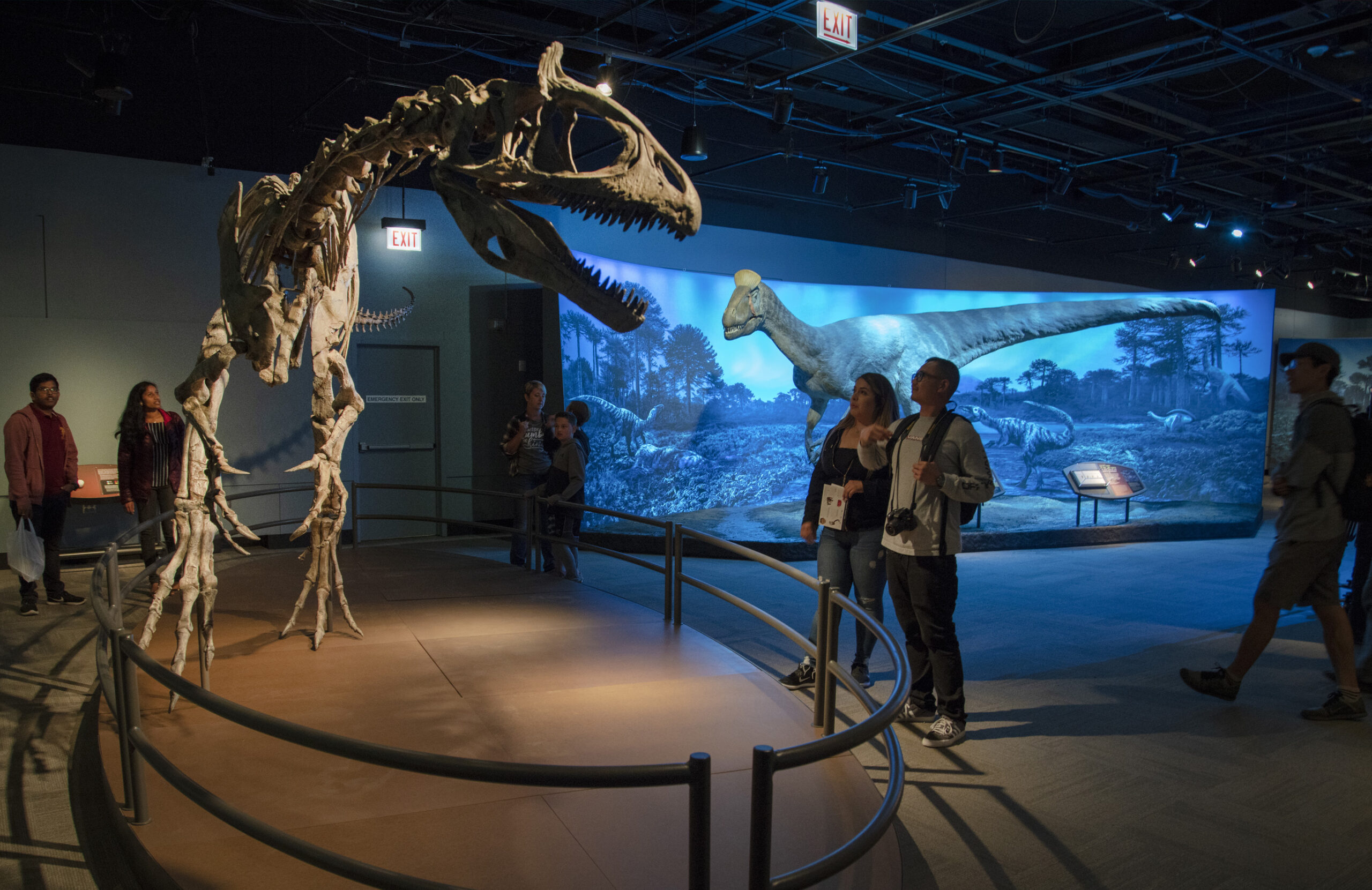 Antarctic Dinosaurs exhibit