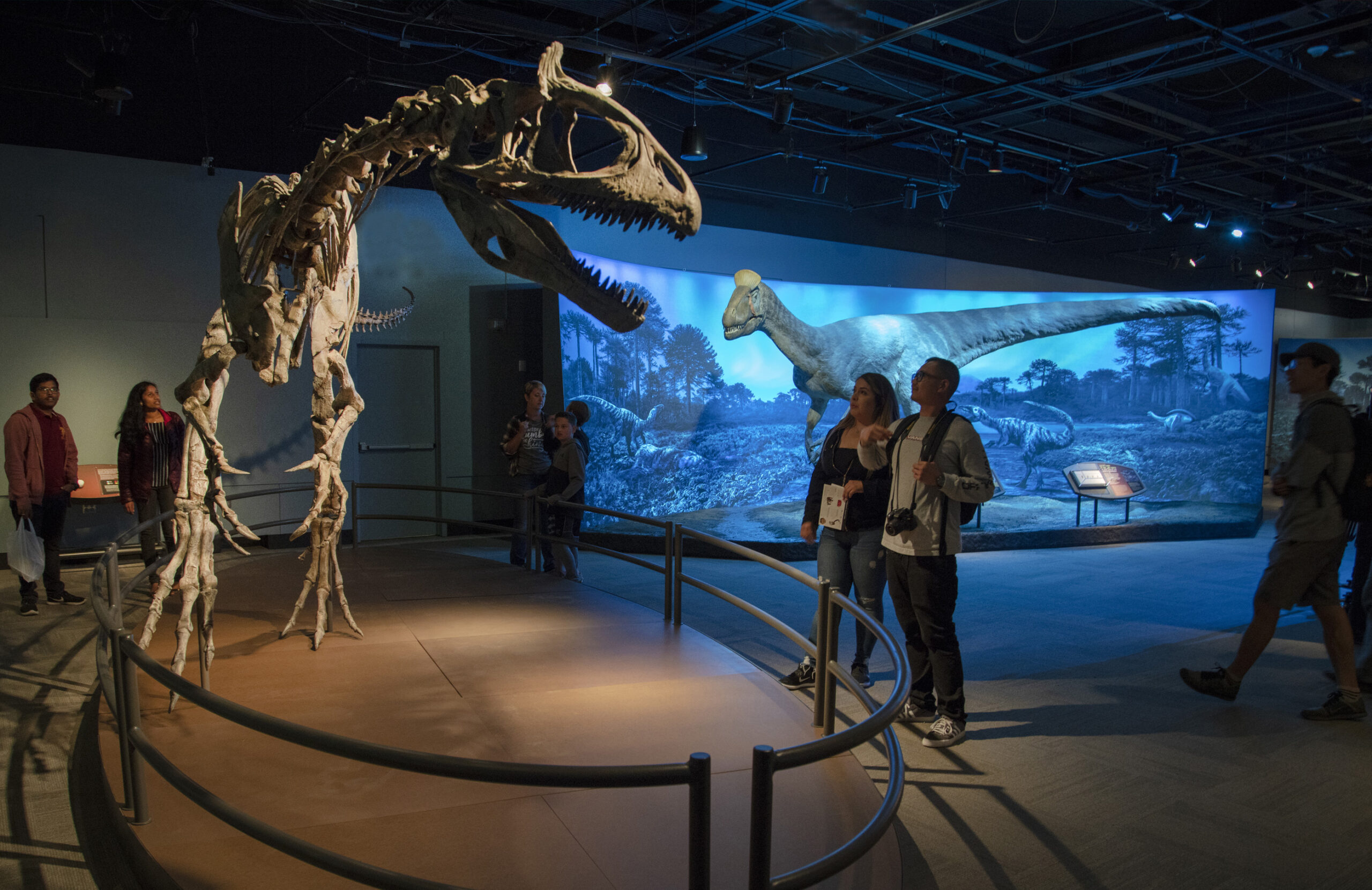 Antarctic Dinosaurs exhibit