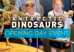 Antarctic Dinosaurs exhibit