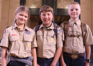 Scouts in the Great Hall