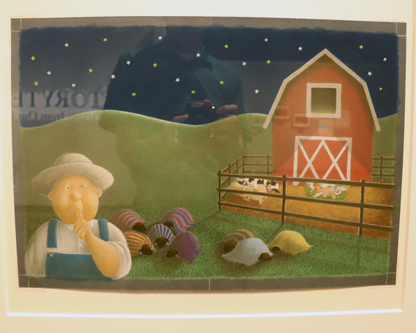 Art from Storytellers exhibit