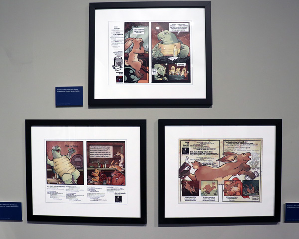 Art from Storytellers exhibit