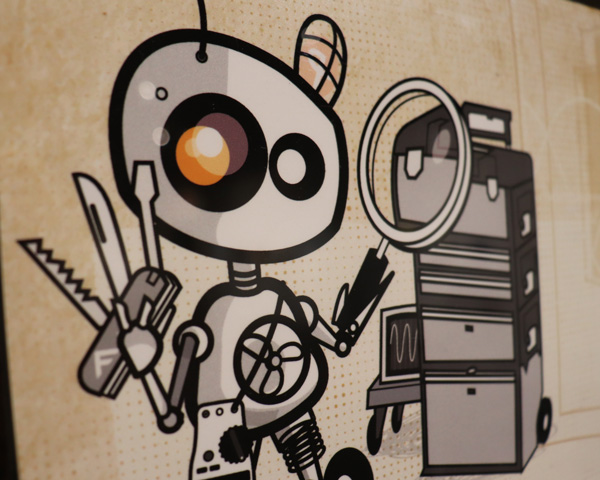 Art from Storytellers exhibit